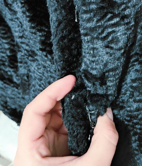 Haină de blană  ,XL , elegantă