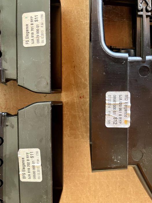set grile ventilatie seat toledo