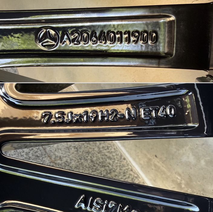 Оригинални джанти МЕРЦЕДЕС MERCEDES AMG W206 S206 C класа Ц В205 комби С206 AMG line 19 цола спорт пакет 5X112 CLA CLC CLE 63 АМГ 53 AMG OEM джанти oz