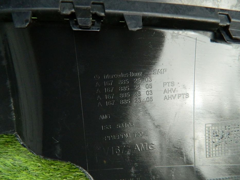 Difuzor Spoiler inferior bara spate, Mercedes ML W167 AMG model 2019, 2020, 2021 cod A1678852503