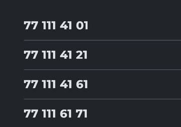 Чиройли телефон номерлар, красивые номера телефонов