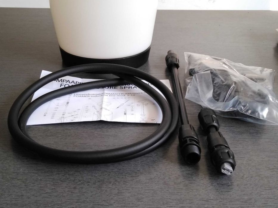 Pulverizator spuma  auto  manual 10Lt TEC 10F +furtun,lance,curea