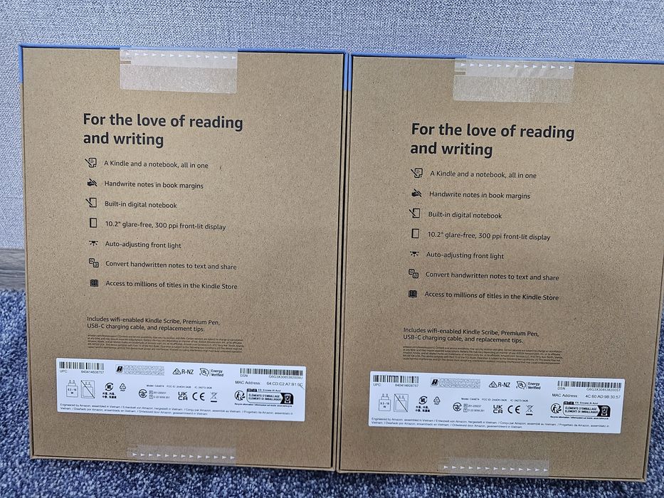 Электронная книга Kindle Scribe Premium Pen,экран 10,2", 32Gb, 2024Gen