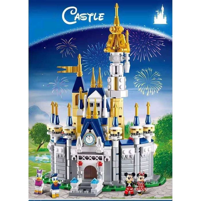 Голям Конструктор Майнкрафт , Minecraft Frozrn frieds police ninjago