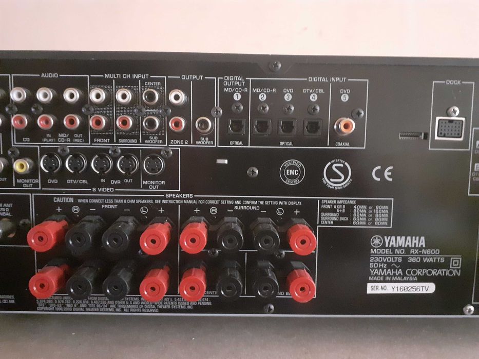 Yamaha RX-N600 home theater receiver