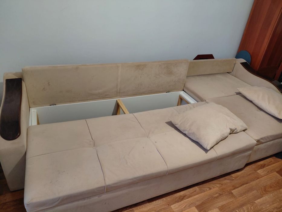 Диван 3 метра с ящиком для хранения