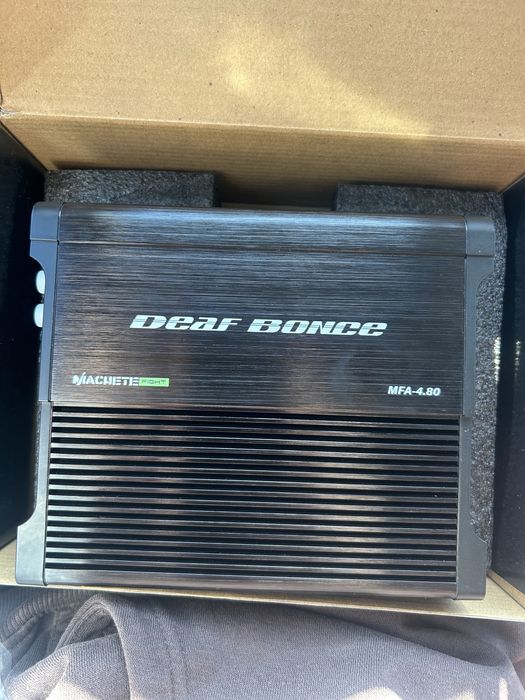 Amplificator auto deaf bince machete MFA-4.80, 4 CANALE, 480W