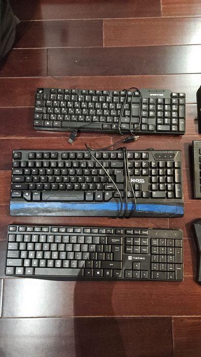 6 клавиатури комплект