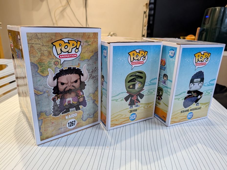 Funko Pop Anime Kaido One Piece Naruto Kisame Zetsu Akatsuki