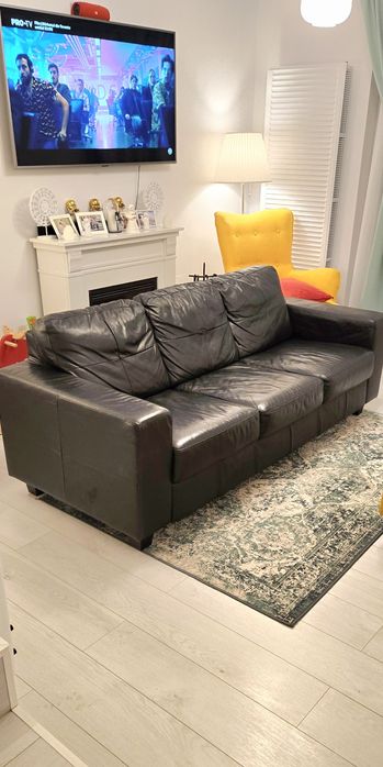 Canapea piele IKEA model KIVIK