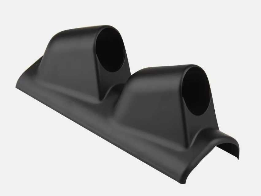 Стойка за 2 измервателни уреди за колона- Черна