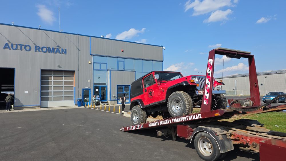 Tractări auto și transport utilaje 24/7