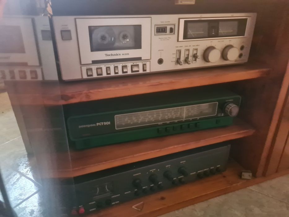 Technics RS M205 , Усилвател студио 2, радиоприемник Респром РСТ 201