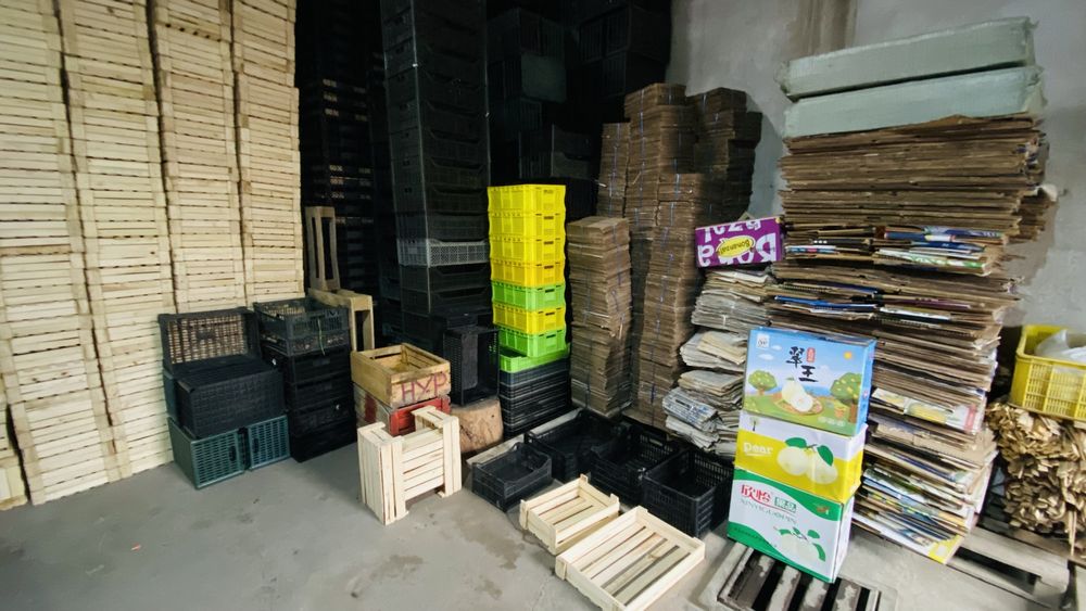 Ящики Пластмассовые Деревянные бумажные коробки