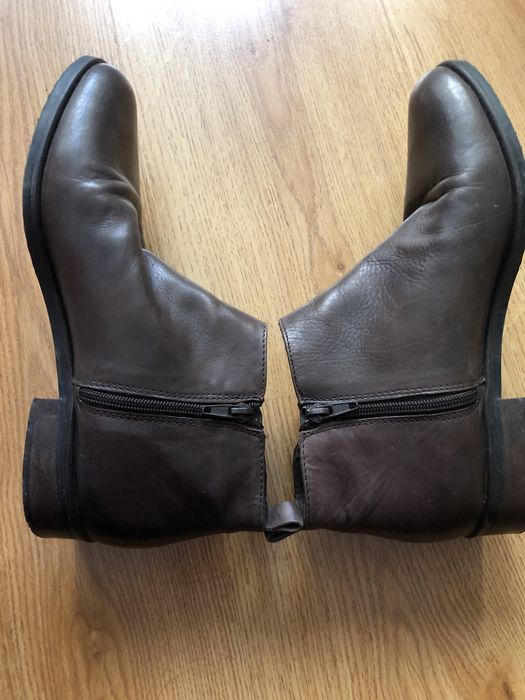 Боти от естествена кожа Tommy Hilfiger