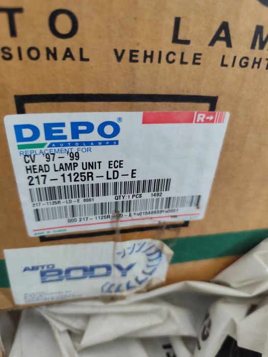 Фары новые - Depo