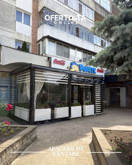 De Vânzare – Afacere la Cheie | Restaurant Fast Food Complet Echipat