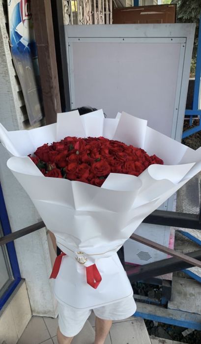 Цветы розы красные, белые розовые