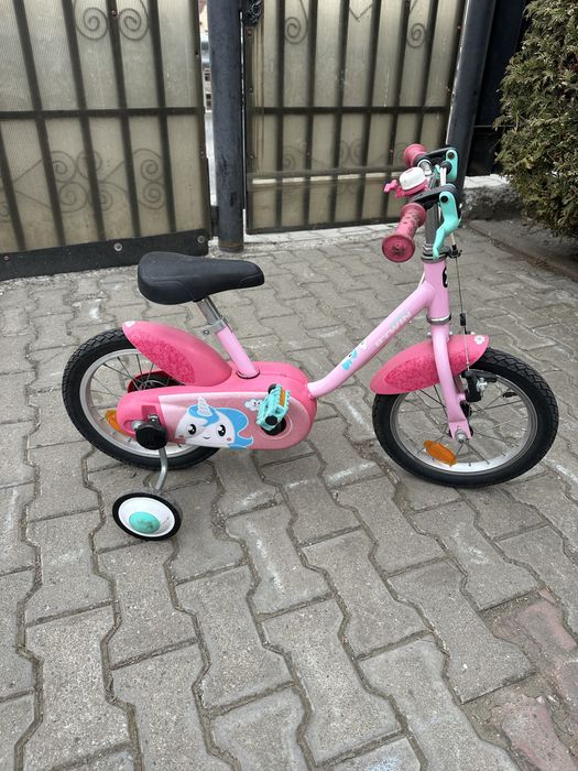 Bicicleta fetite roti 14 btwin