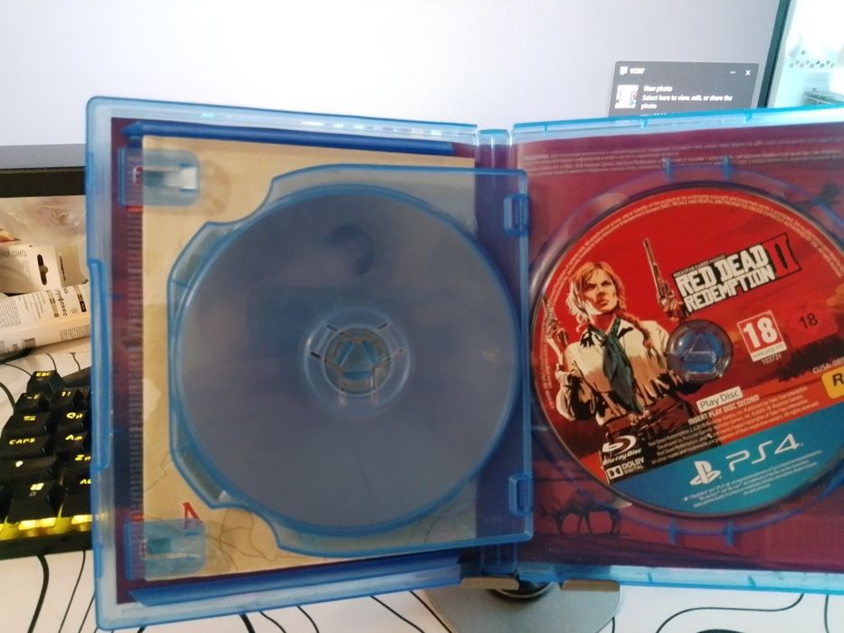 Red Dead Redemption 2 (RDR2) PS4 — Полный комплект + Карта