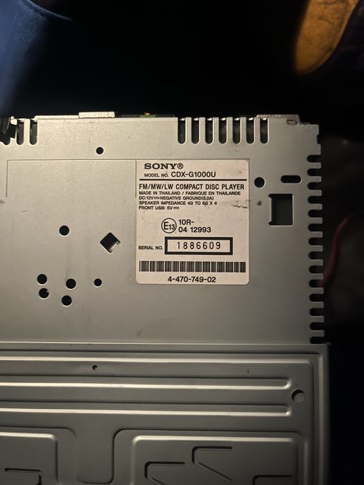 Sony оригинал мафон