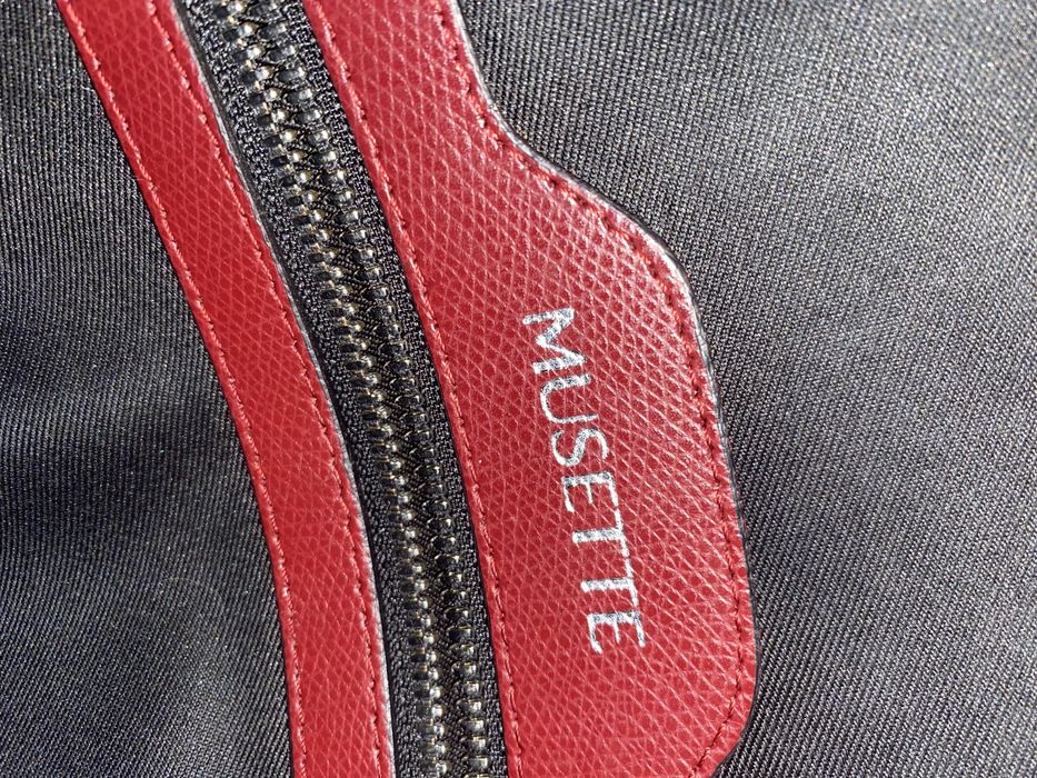 Geanta Musette piele naturala