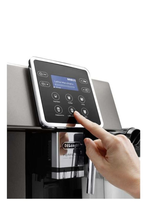 Еспресо машина Delonghi Perfecta Evo   кафемашина кафеавтомат

Nespresso by De'Longhi Lattissima One Evolution

EN510.W, 19 6apa, 1450 W,

1 л, Бял