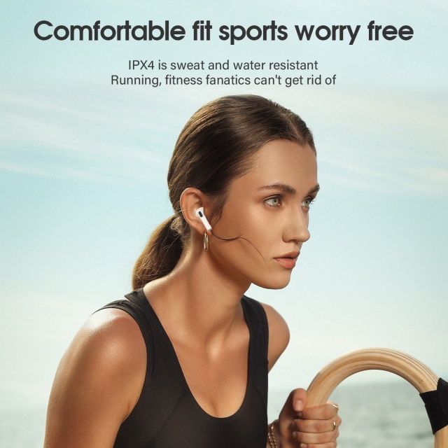 Безжични блутут слушалки със зареждащ кейс за мобилни устройства