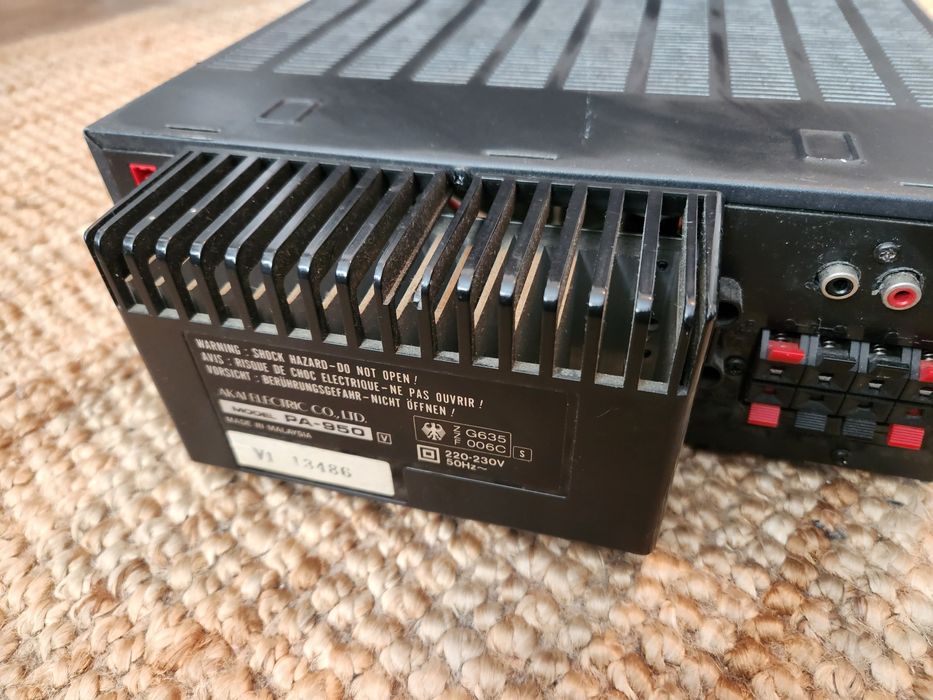 Amplificator Akai și tuner Dual