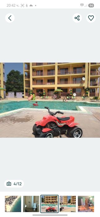 Продава се Едностаен апартамент в Несебър - 35 кв.м за 656 €/кв.м - Снимка #10