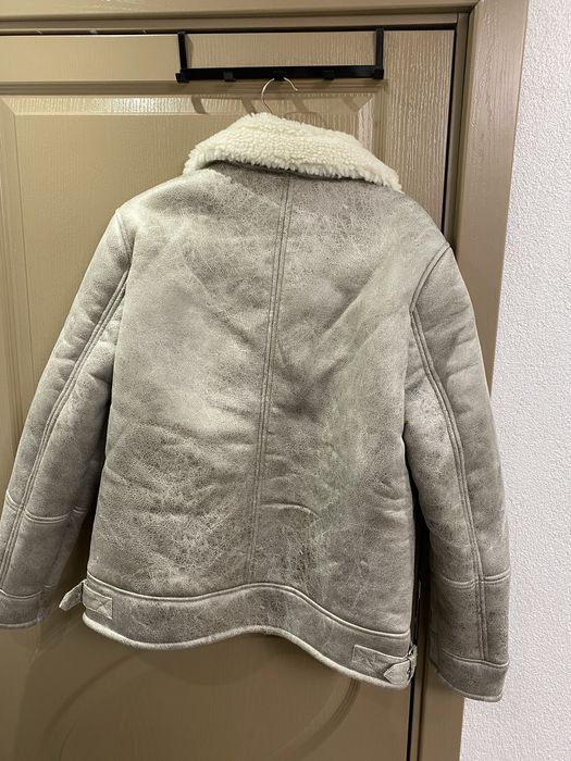 Зимно бяло яке размер М