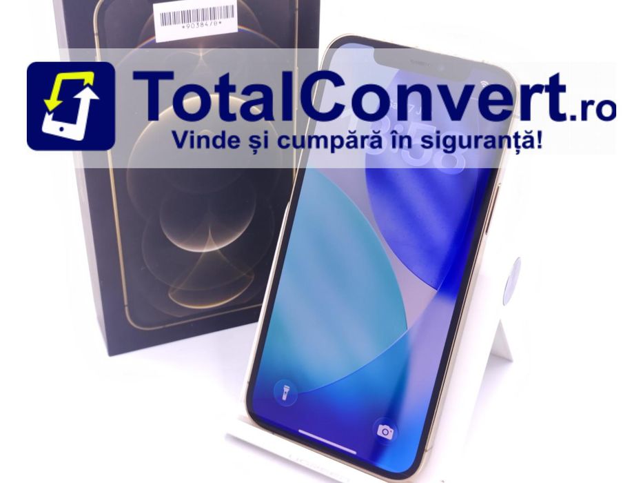 Apple iPhone 12 Pro 256GB Gold 6GB Single, Garantie 24 luni | #D90384