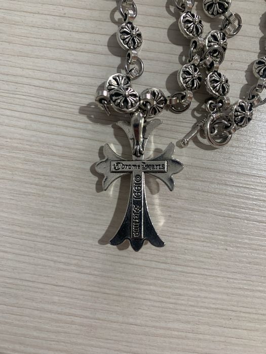 цепочка chrome hearts