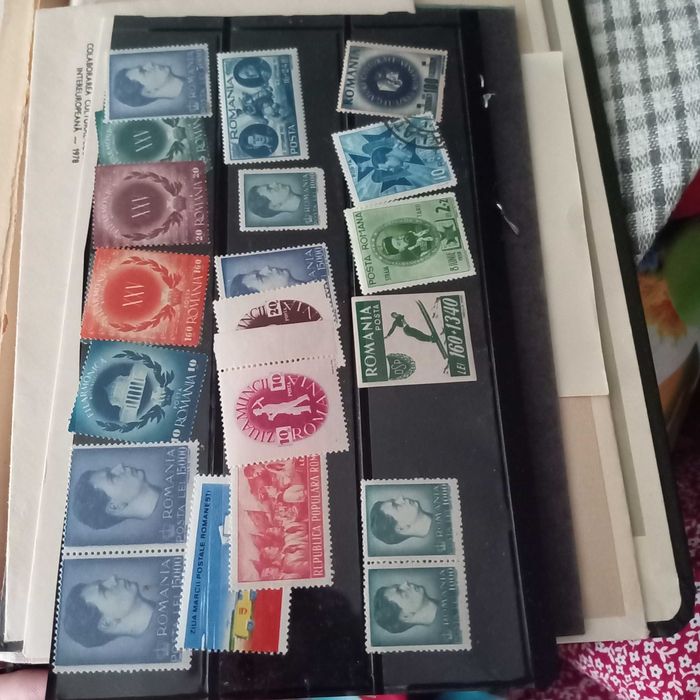 Timbre Romania +Colite+plicuri prima zi
