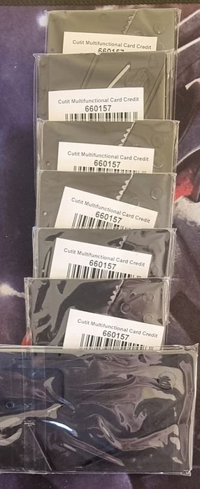 Card bancar transformare cutit cutter