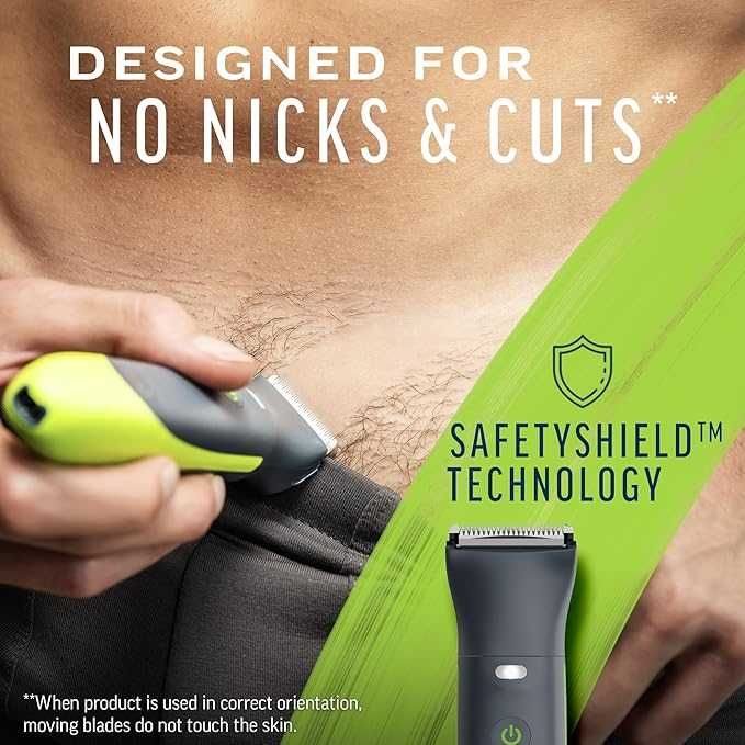 Интимен тример за мъже Veet Total Pro Precision за мокро/сухо с кабел