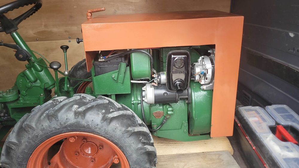 Motocultor/Motoagricola Goldoni 4x4 18cp Diesel cu motor de Lombardini