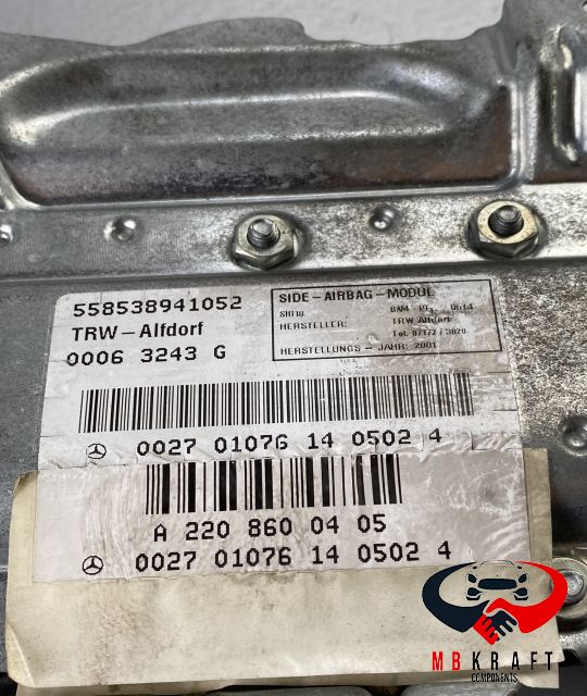Airbag usa dreapta fata A2208600405 A 220 860 04 05 Mercedes-Benz S-C