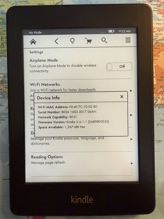 Kindle Paperwhite 2 (Generatia a 6-a)