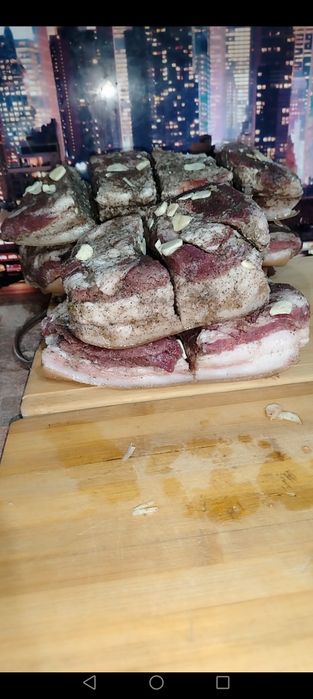 Солёное сало, вкусное