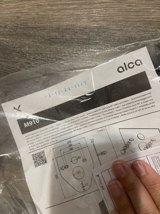 Izolatie fomica pentru vas wc ALCA