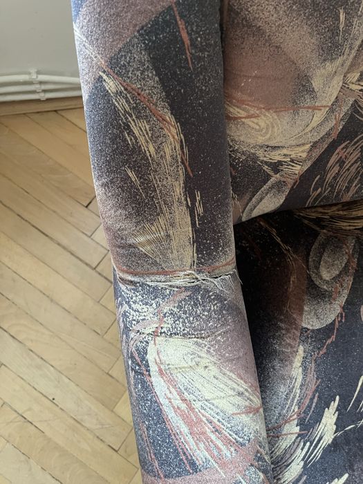 Vand canapea coltar extensibil velur plusat