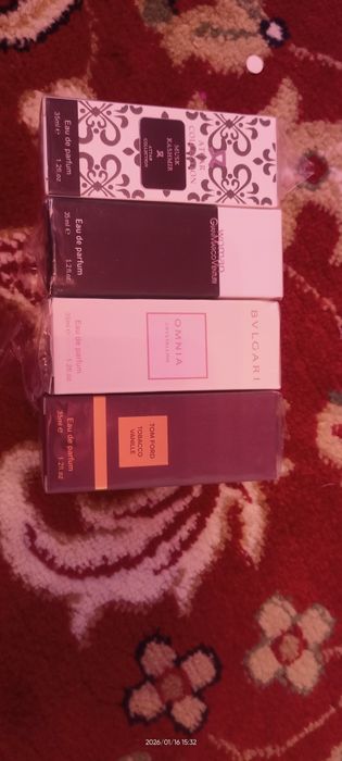 Туалетная вода, духи