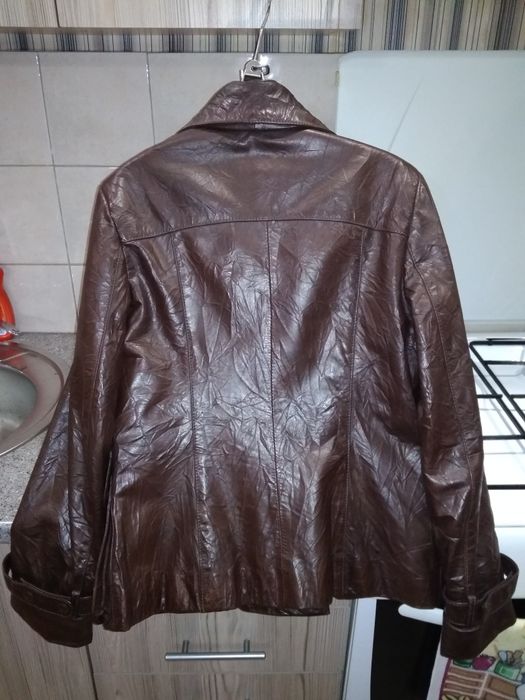 Куртка кожаная женская