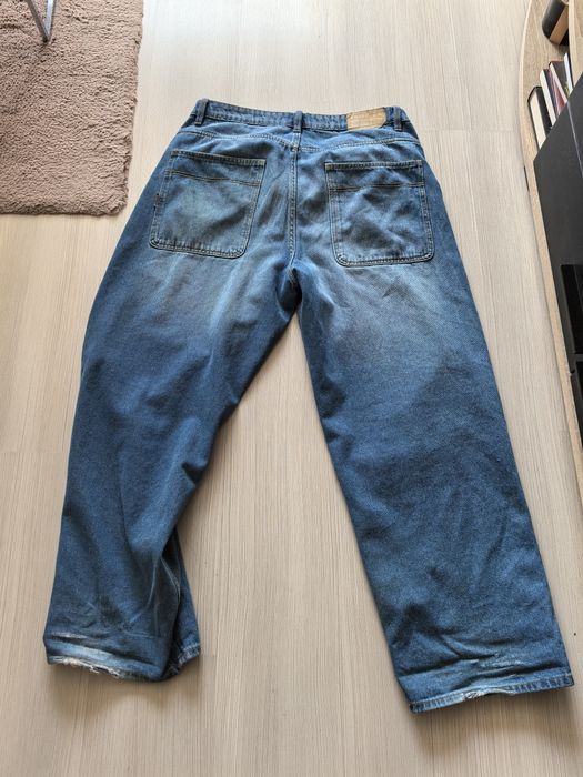 Denim Blue Super Baggy Jeans 36/34