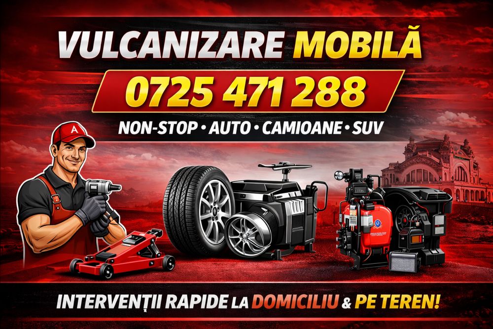 Vulcanizare mobila constanta Non-Stop