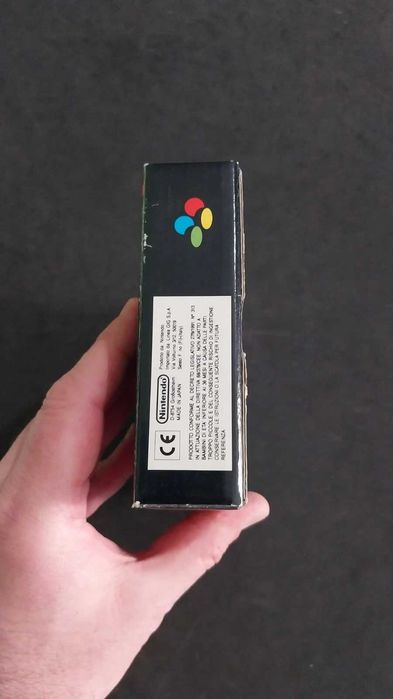 Maneta controller snes in cutie cu manual stare buna super nintendo