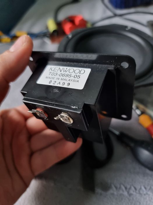 PROBA AV Boxe Kenwood upgrade ROKSAN MUNDORF 6ohm80w