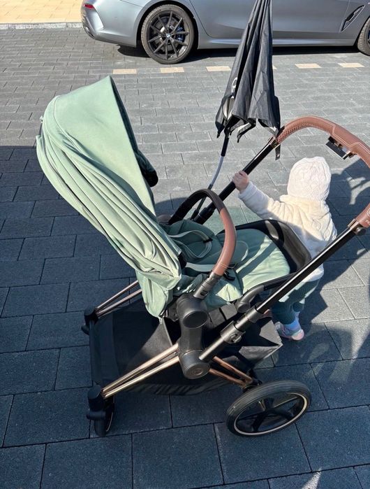Cybex Priam Platinum шаси Rose Gold