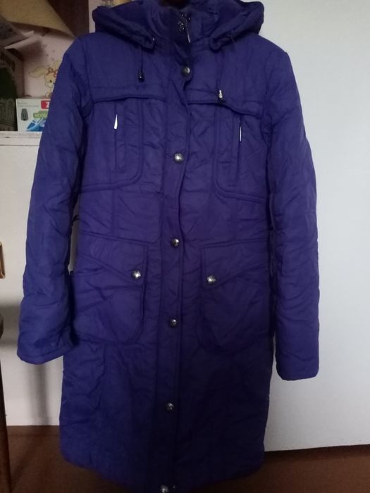 Пуховик на девочку, рост 164, размер 44-46